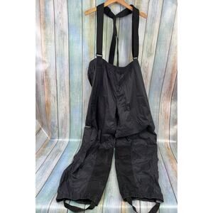 Harley Davidson Rain Pants Men's Size 2XL Black Motorcycle Overalls Nylon Biker